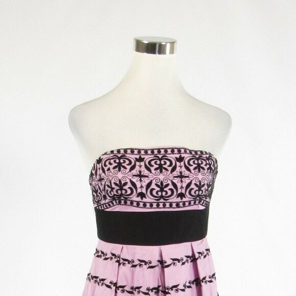 Lavender HELEN WANG empire waist dress 6 - Picture 2 of 8